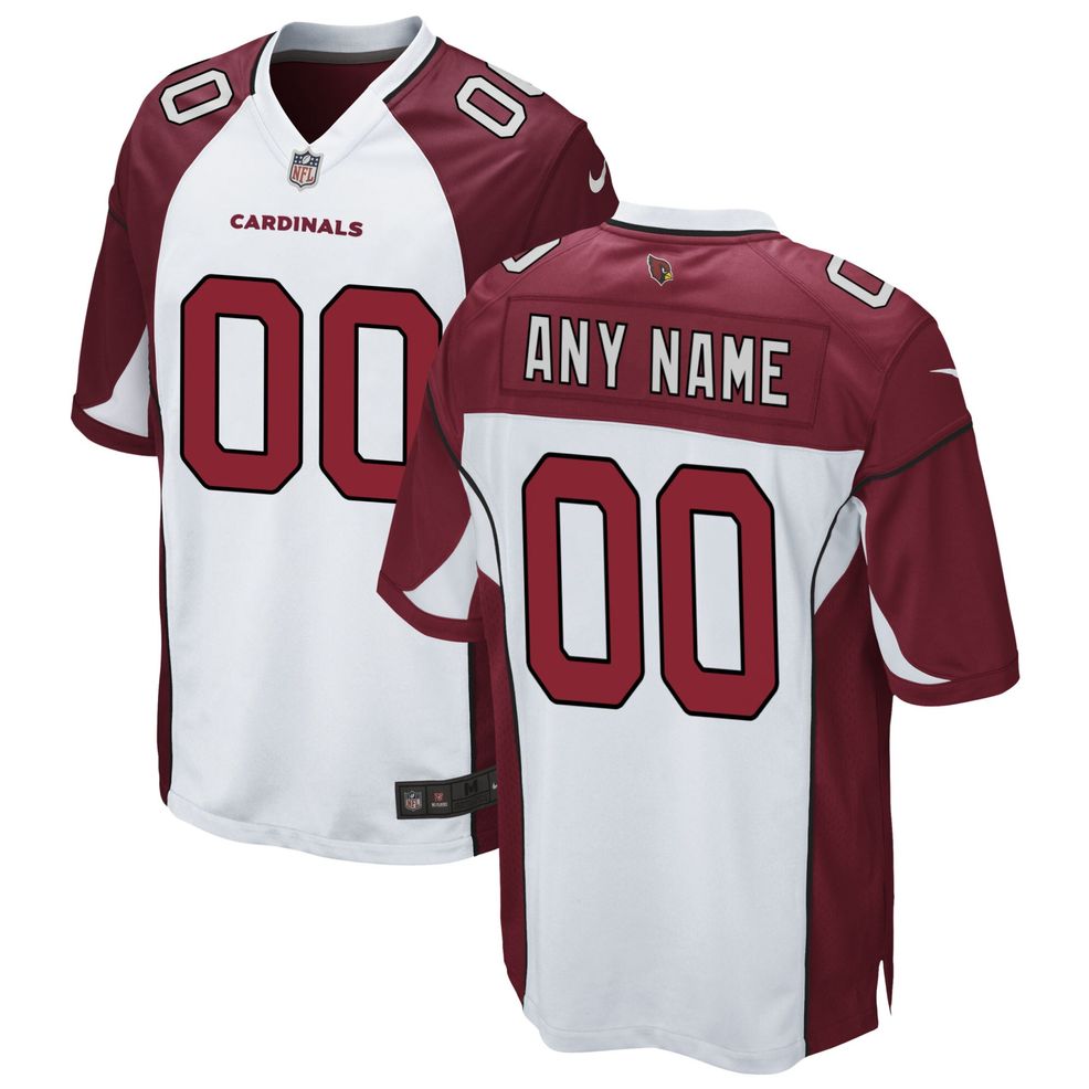 Arizona Cardinals Nike White Custom NFL Game Jersey