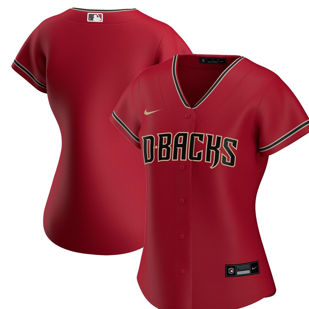 Arizona Diamondbacks Nike Women's Alternate Replica Team Jersey – Red –  Collette Boutique