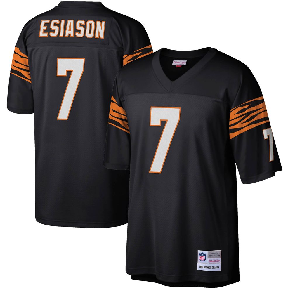 BOOMER ESIASON Cincinnati Bengals MITCHELL & NESS Throwback LEGACY Jersey  S-2XL