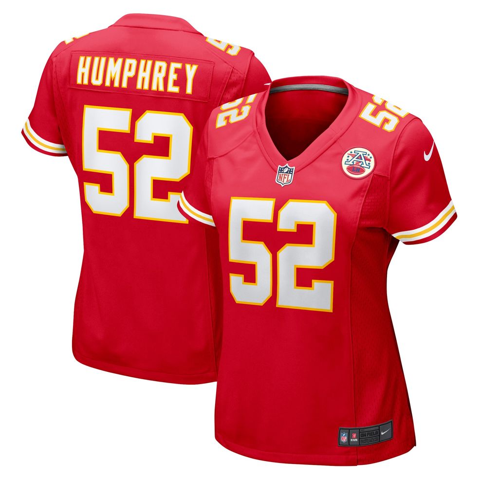 Creed Humphrey Kansas City Chiefs Nike Game Jersey - Red