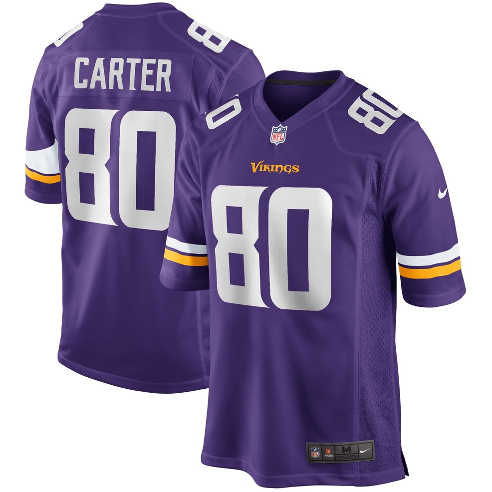 Cris Carter Minnesota Vikings Nike Game Retired Player Jersey – Purple –  Collette Boutique