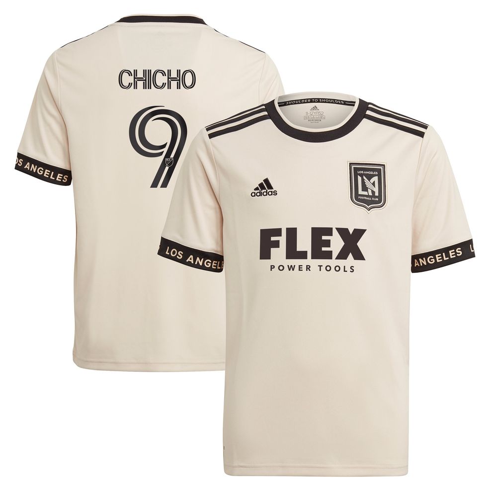 LAFC adidas 2021 Heart of Gold - Heart of Los Angeles Community Kit Replica  Player Jersey - Gold