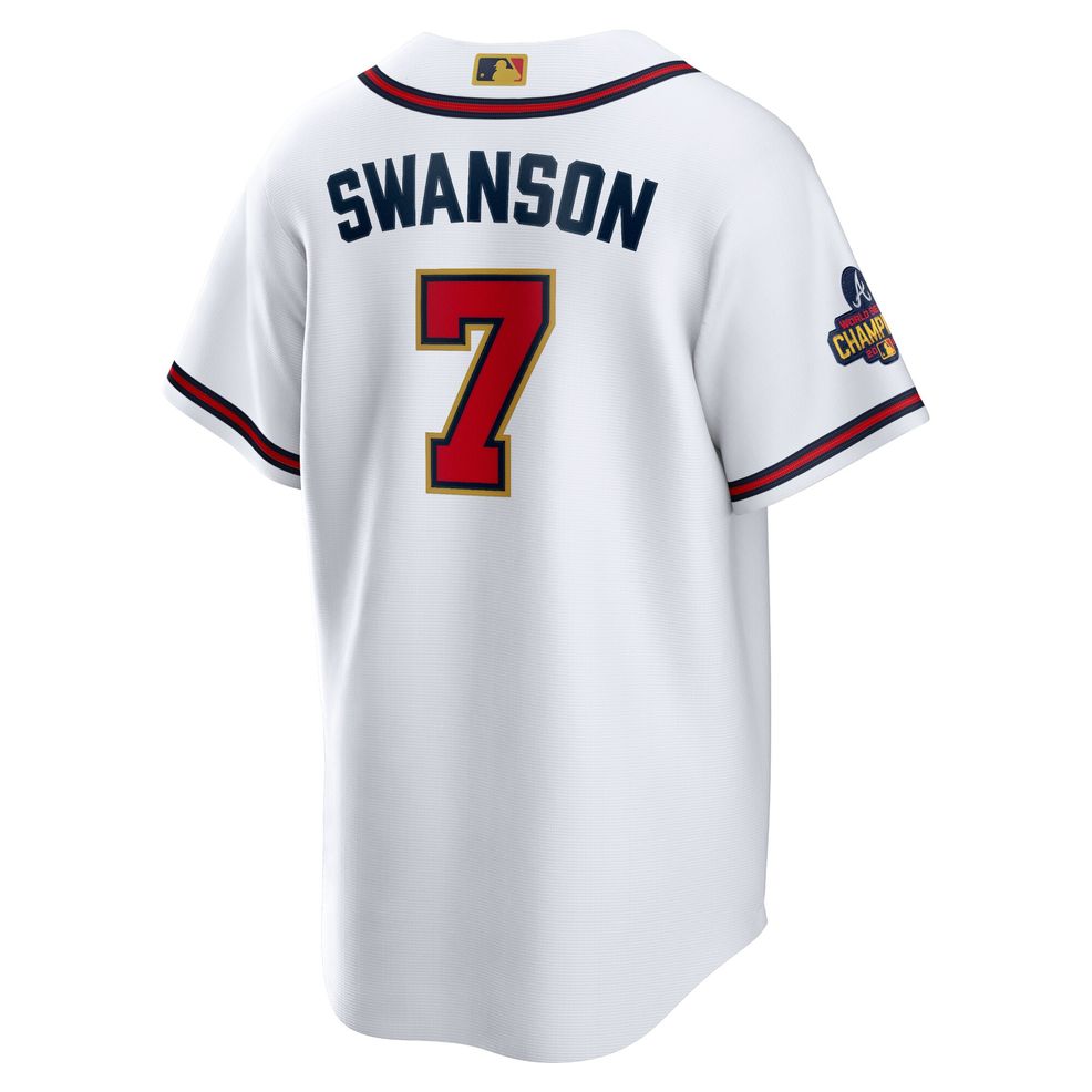 Dansby Swanson Atlanta Braves Nike 2022 Gold Program Replica Player ...