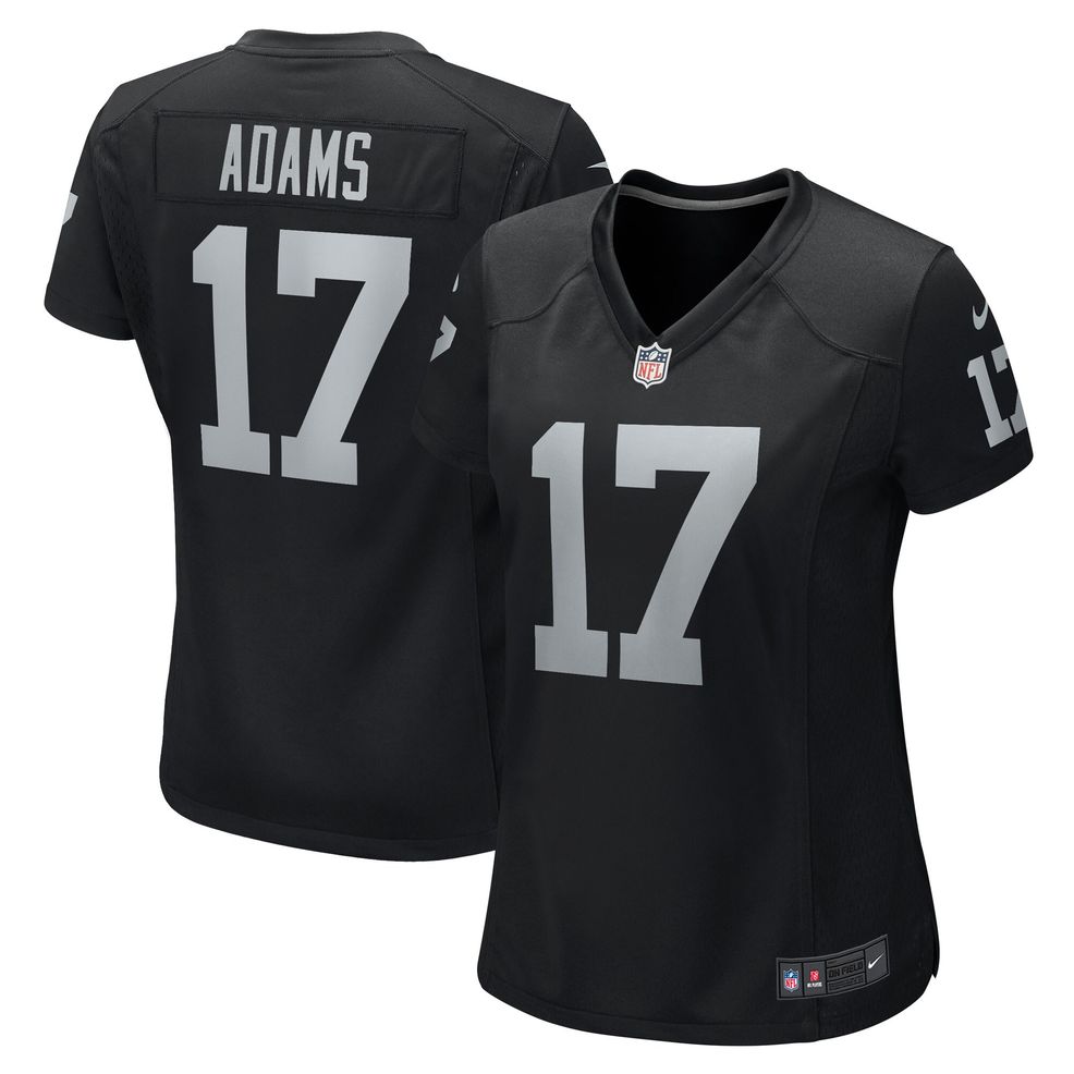 Nike Women's Las Vegas Raiders Davante Adams #17 Black Game Jersey