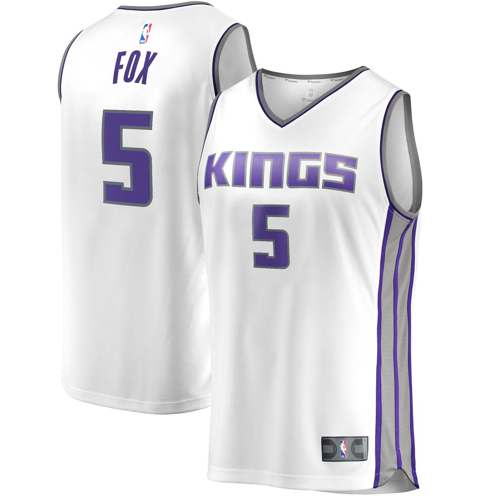 De'aaron Fox Sacramento Kings Player Shirt