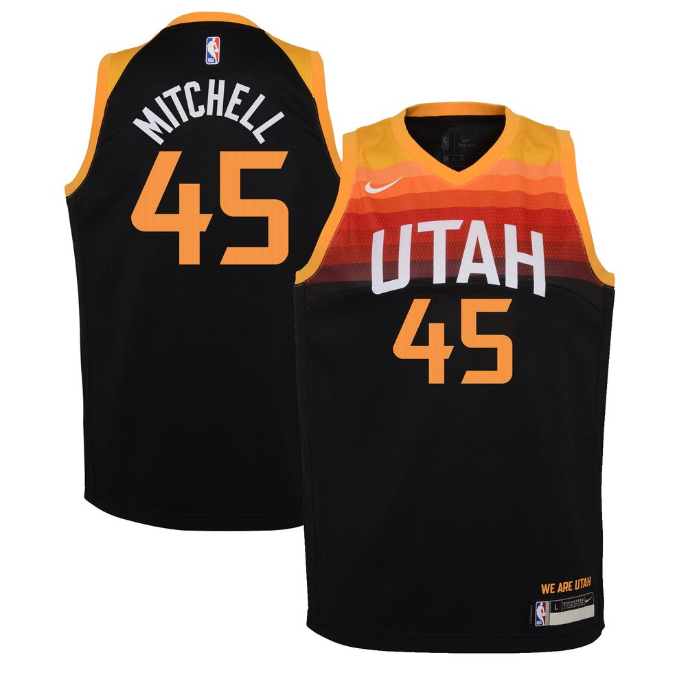 Nike NBA Utah Jazz Donovan Mitchell City Edition Swingman Jersey