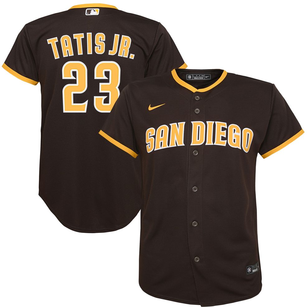 Fernando Tatis Jr. San Diego Padres Nike Youth Road Replica Player Jersey –  Brown – Collette Boutique