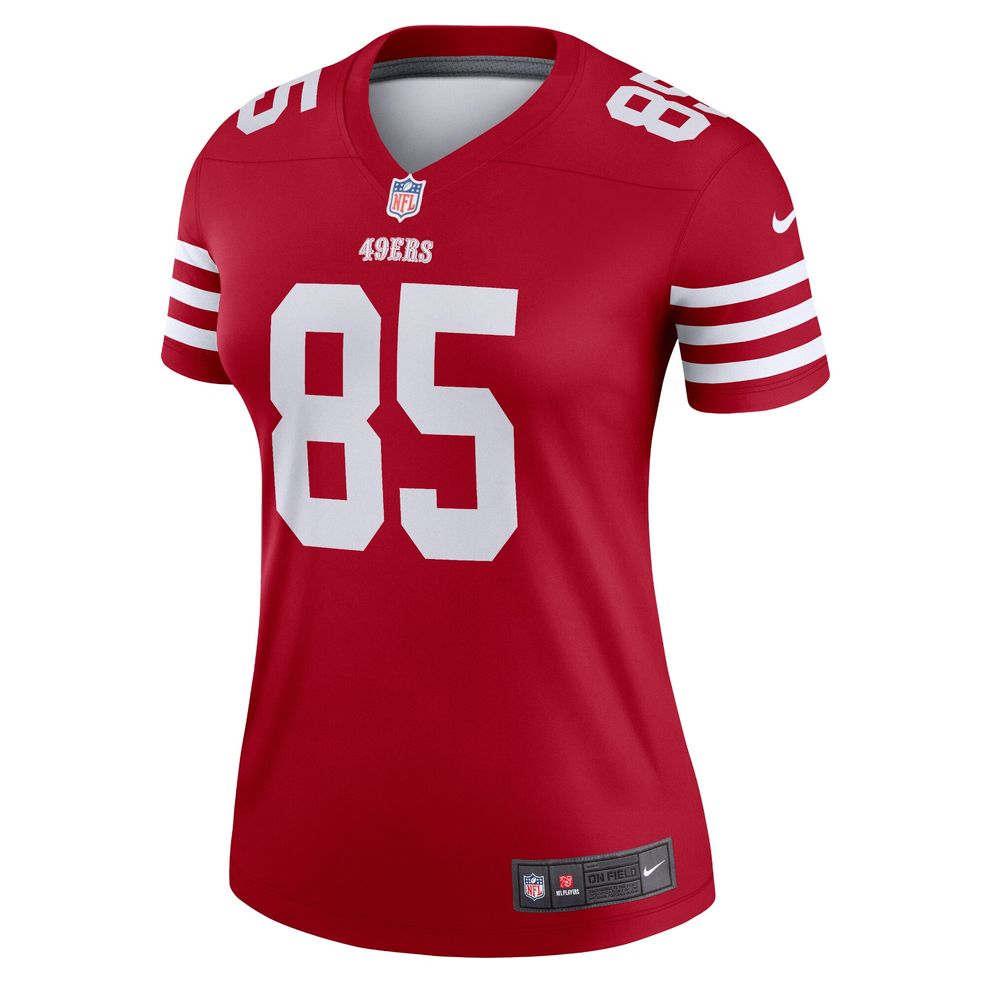 Men's Nike George Kittle Scarlet San Francisco 49ers Name & Number T-Shirt Size: Small