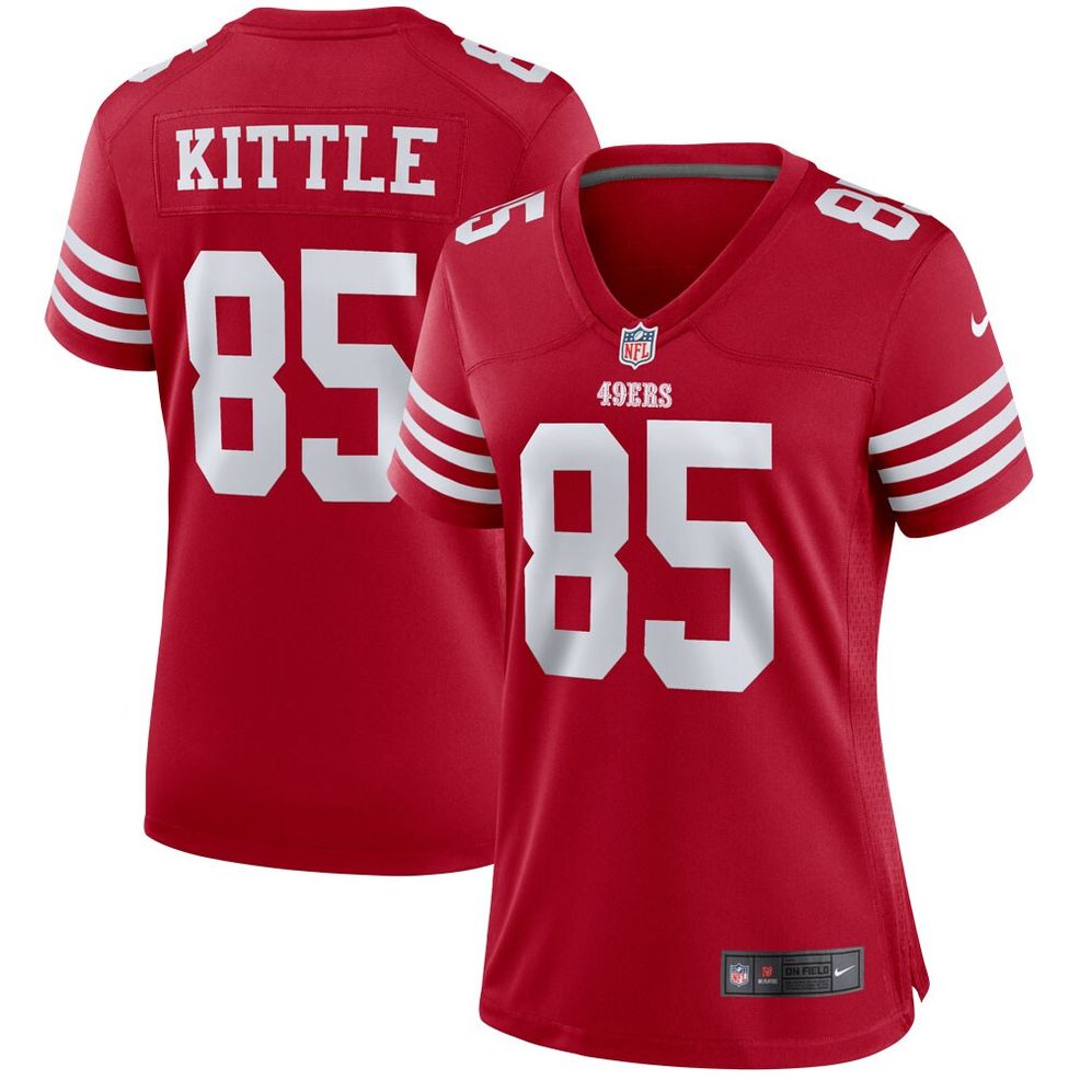 Nike, Shirts, Xl Nike George Kittle 49ers Jersey