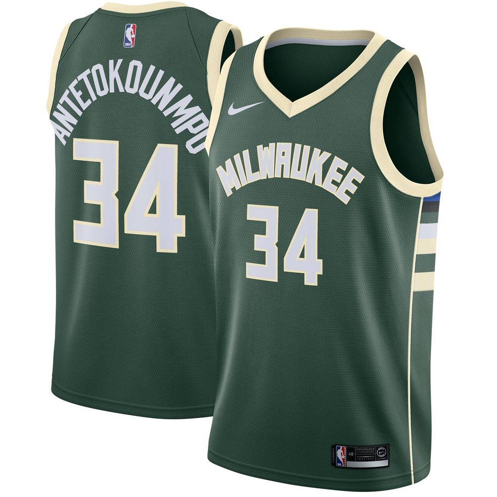 Nike NBA Giannis Antetokounmpo Milwaukee Bucks Icon Edition