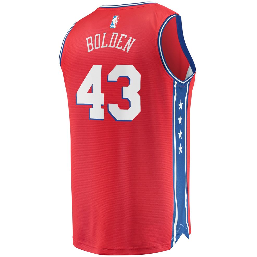 Women's Fanatics Branded Red Philadelphia 76ers Fast Break Replica