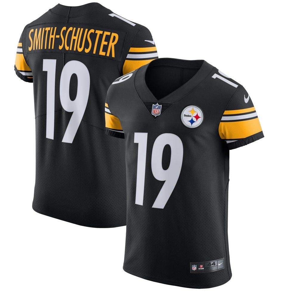 Juju Smith-Schuster Nike Pittsburgh Steelers Black Vapor Elite Jersey