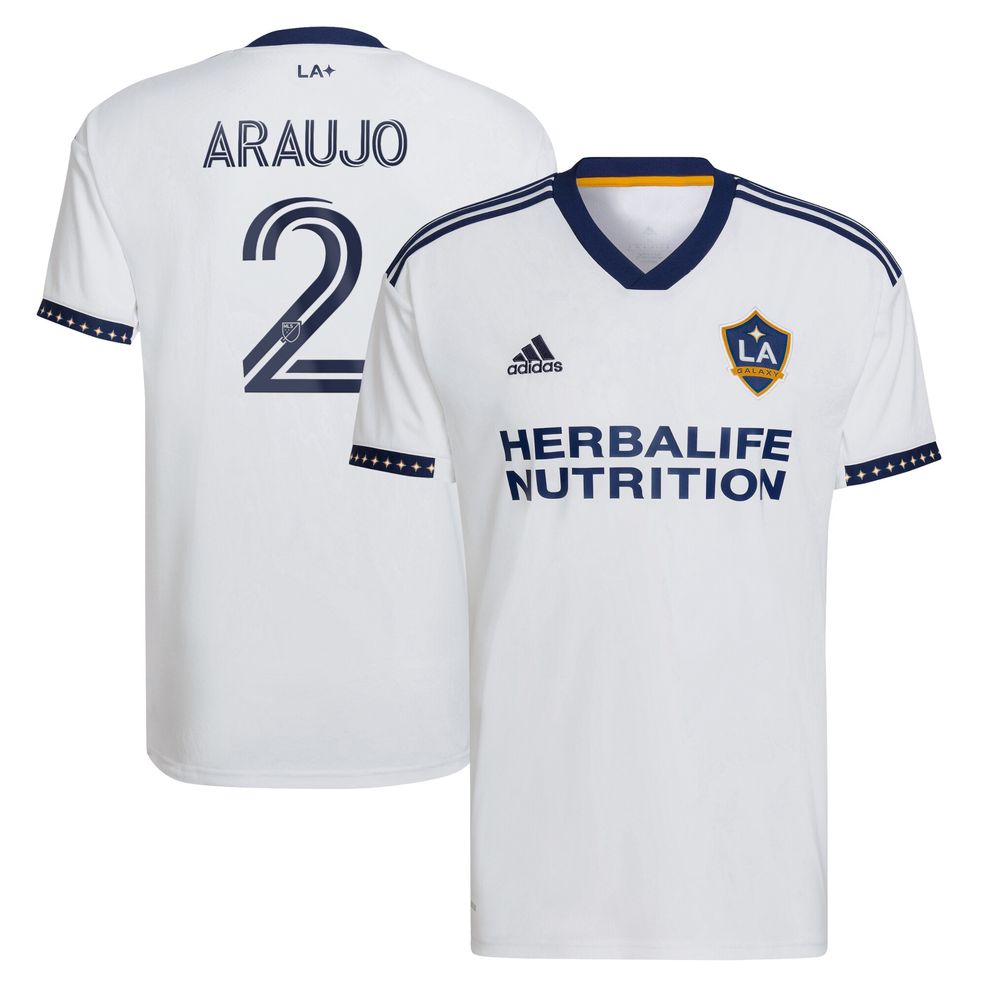 Women's LA Galaxy Julian Araujo adidas White 2022 City of Dreams Kit  Replica Player Jersey