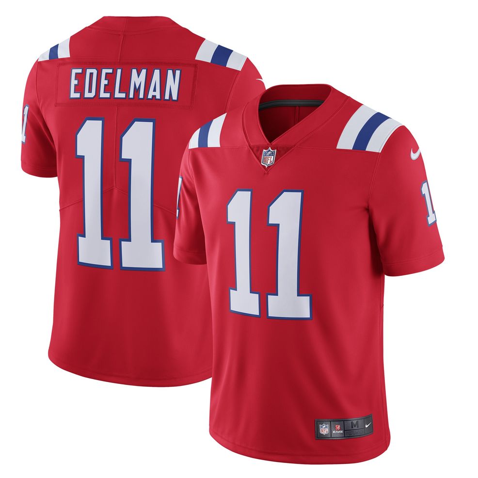 Julian Edelman New England Patriots Jersey red