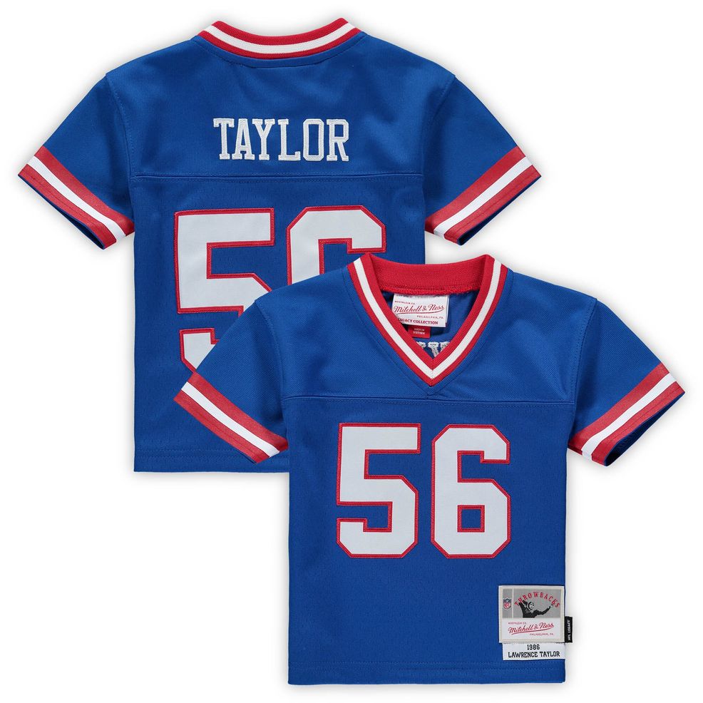 Lawrence Taylor Official New York Giants Jersey By Mitchell And Ness