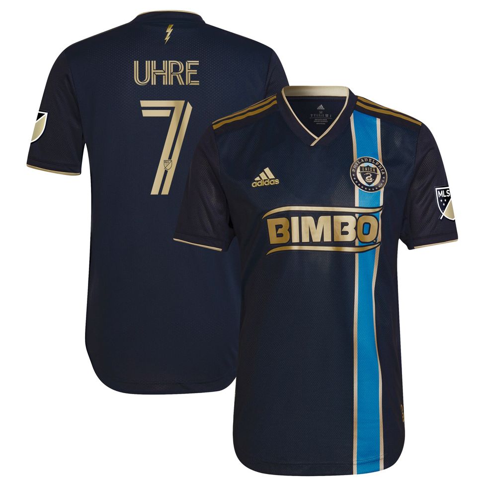 Men's adidas Mikael Uhre Blue Philadelphia Union 2021 BY/U