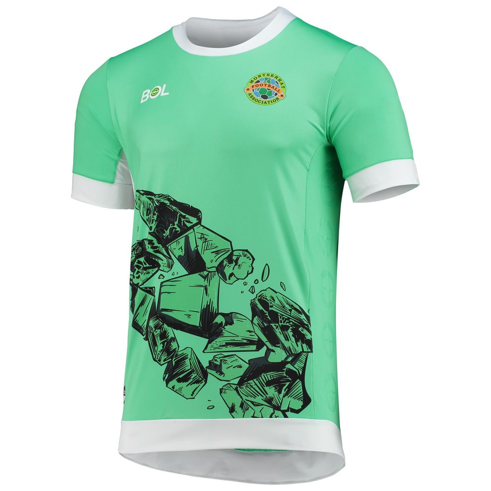 Montserrat National Team 2022/23 Replica Home Jersey – Green – Collette ...