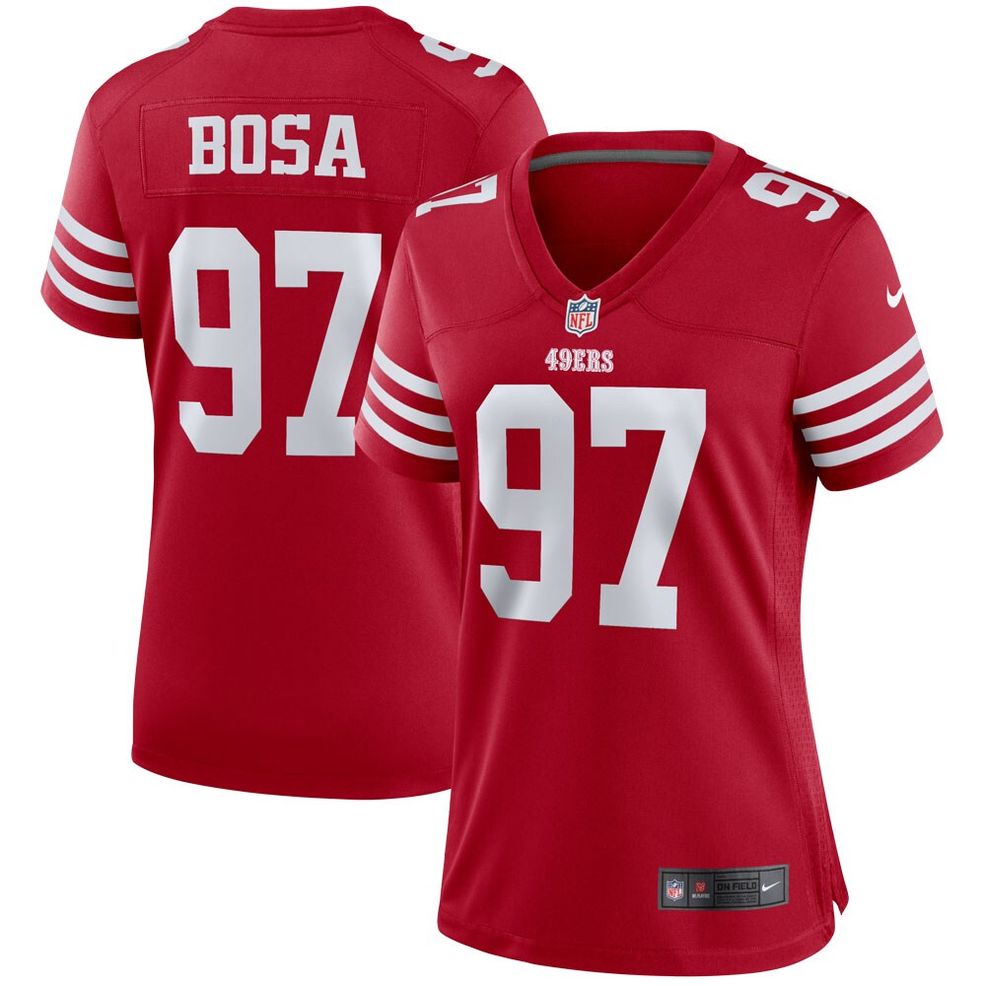 Nick Bosa San Francisco 49ers Jersey Nike Men's Red Game