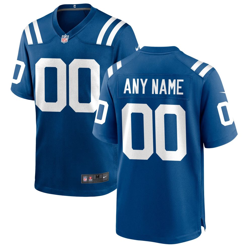 Nike Indianapolis Colts Youth Custom Game Jersey - Royal