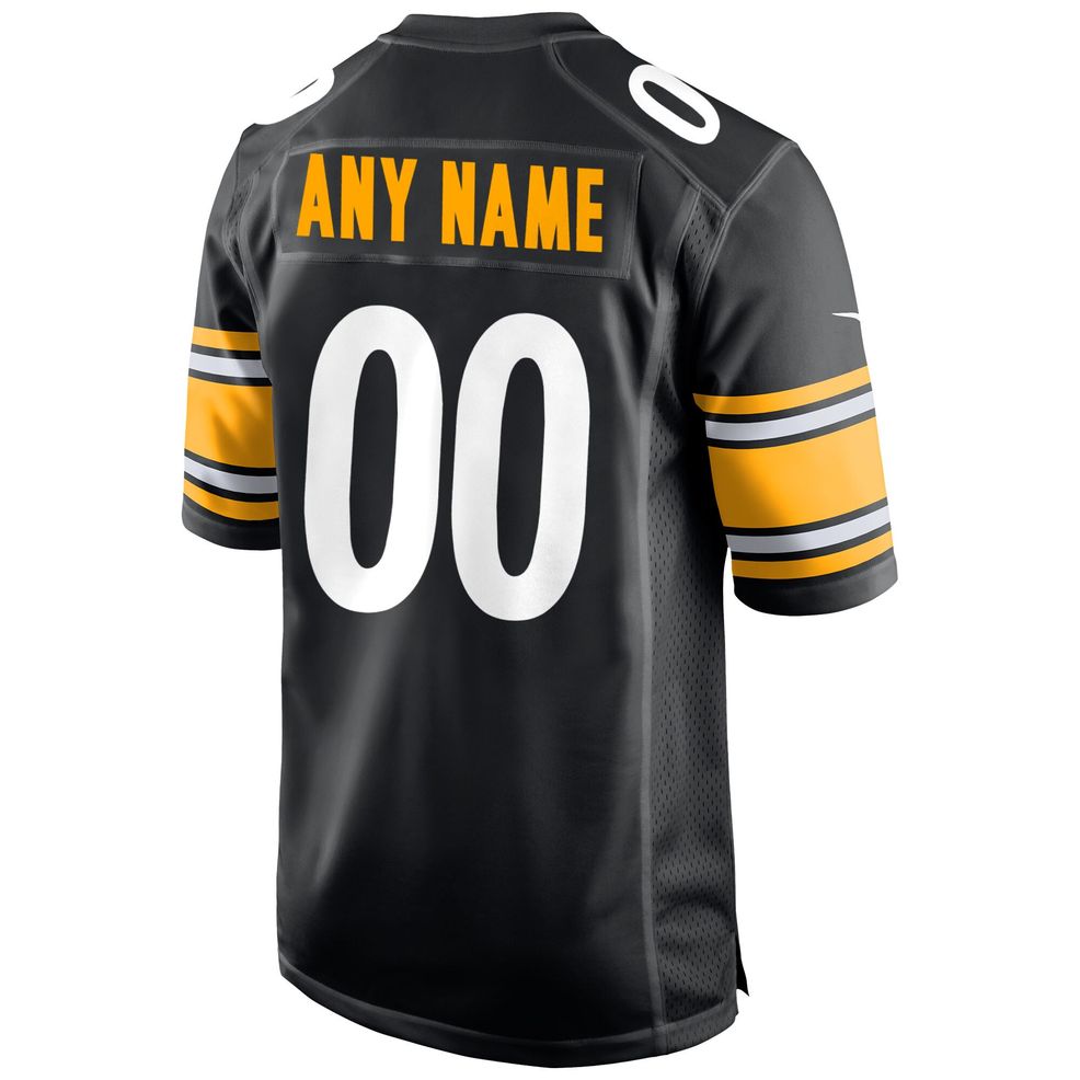 Pittsburgh Steelers Nike Game Custom Jersey - White