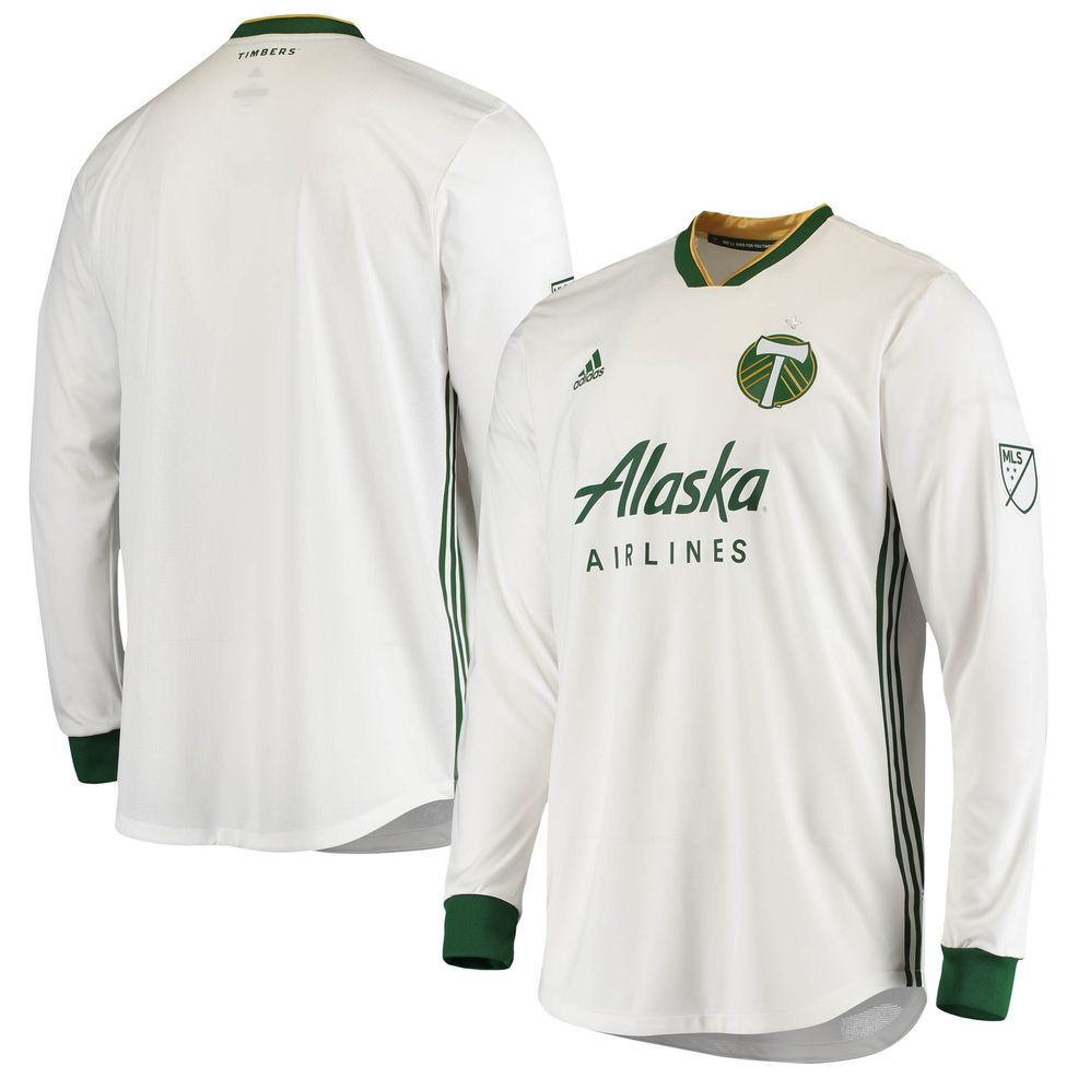 Portland Timbers adidas 2019 Authentic Away Long Sleeve Jersey – White –  Collette Boutique