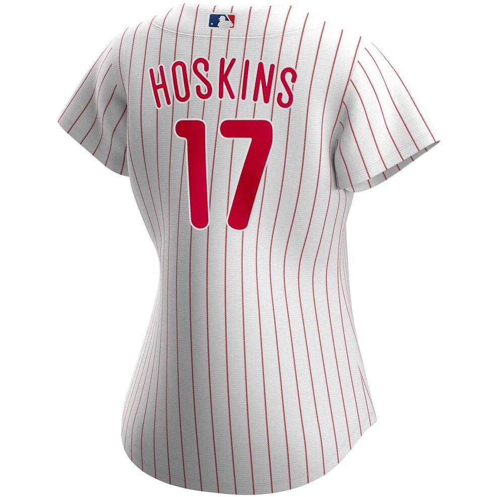 Rhys Hoskins Philadelphia Phillies Nike Women's Home Replica Player Jersey  - White