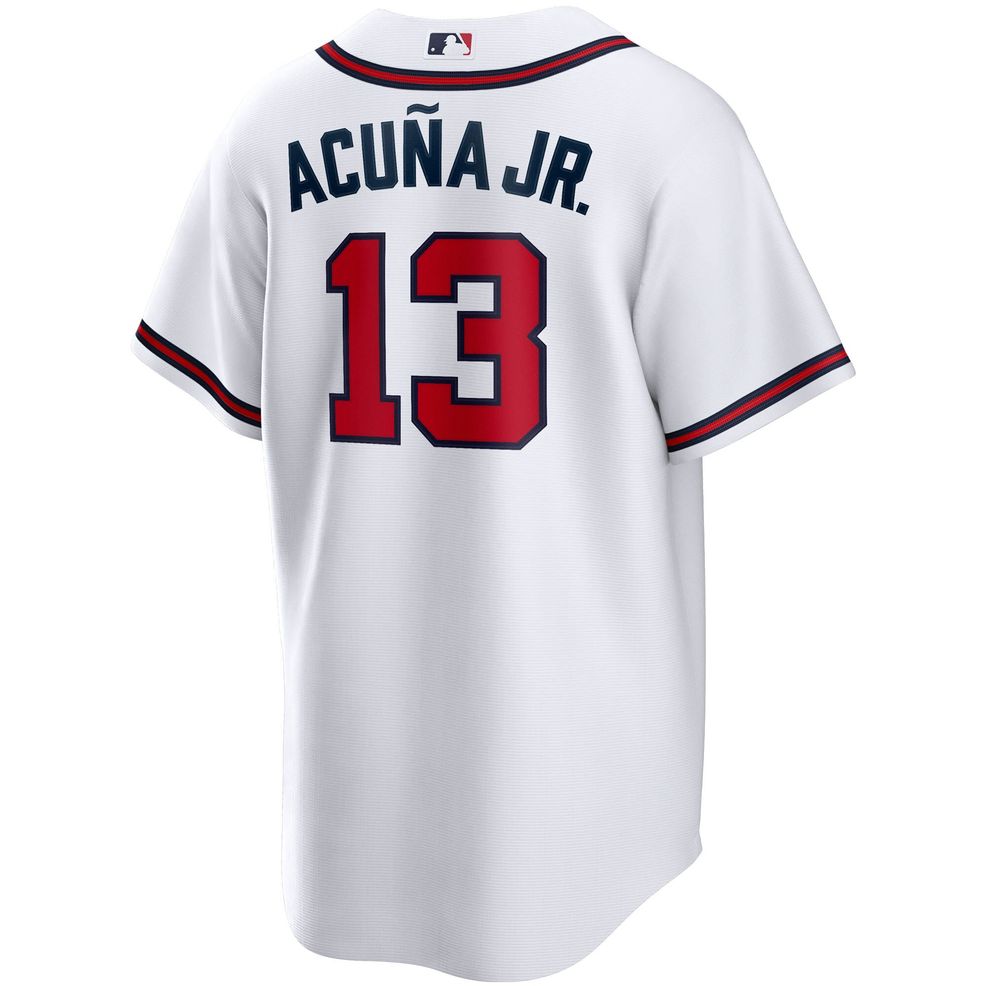 Ronald Acuna Jr. Atlanta Braves Nike Home Replica Player Name Jersey ...