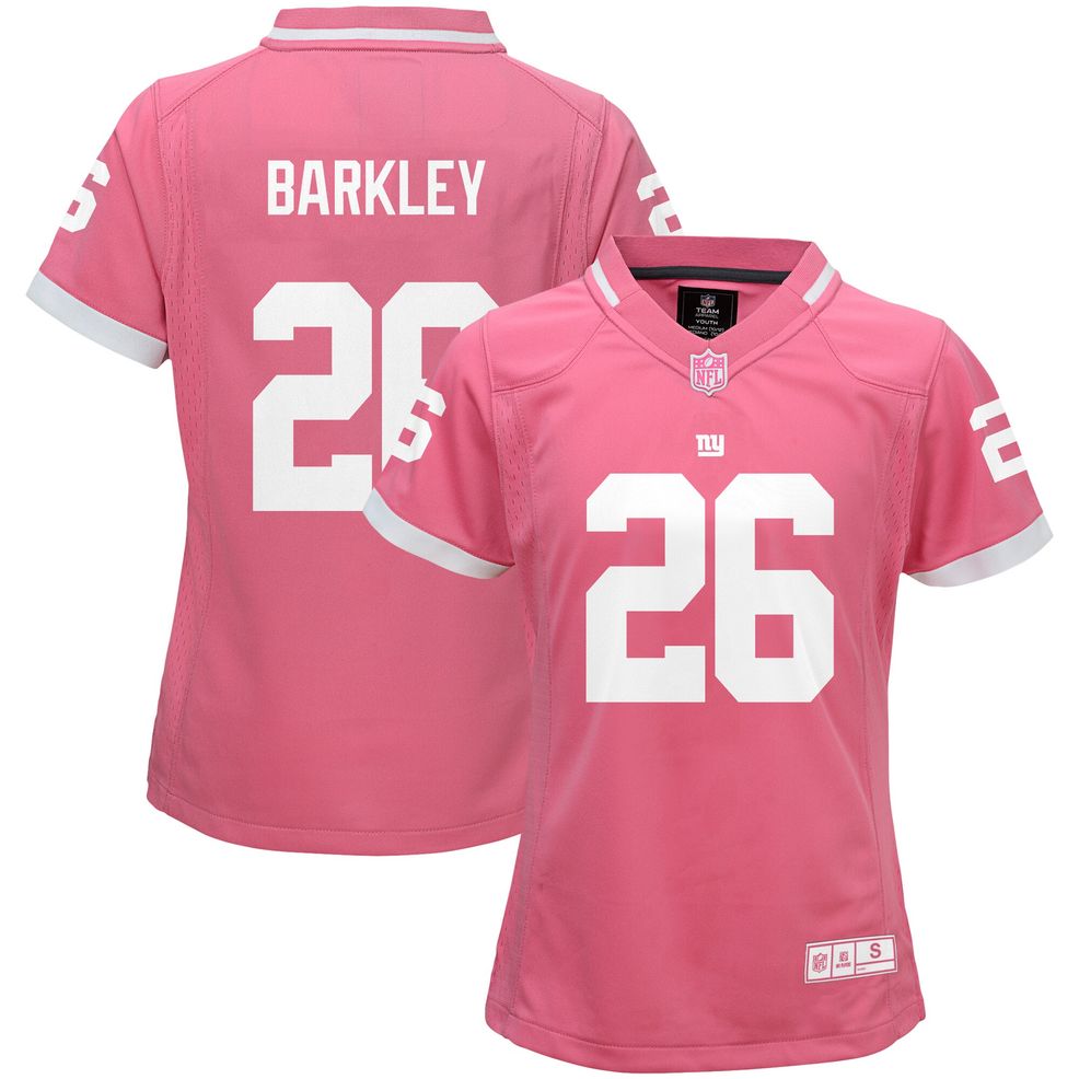 New York Giants Home Game Jersey - Saquon Barkley - Youth