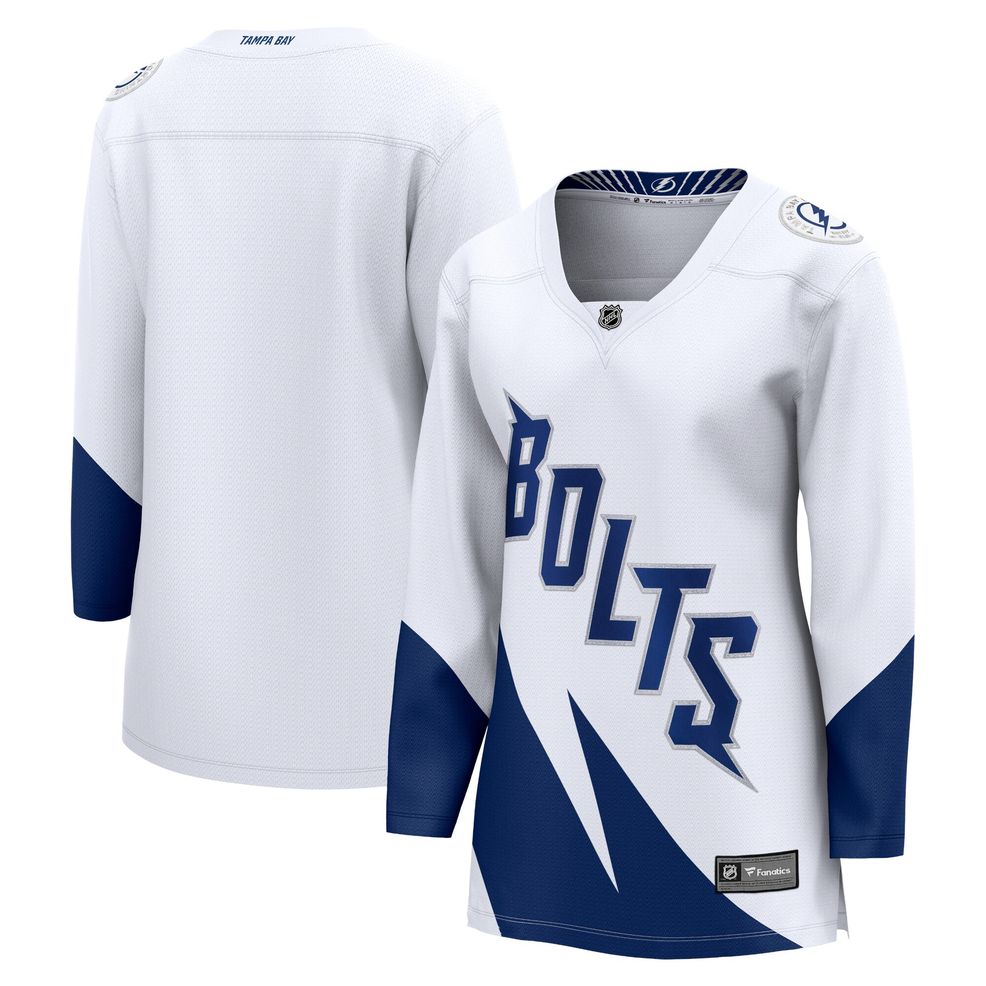 Women's Tampa Bay Lightning Fanatics Branded White 2021 Stanley