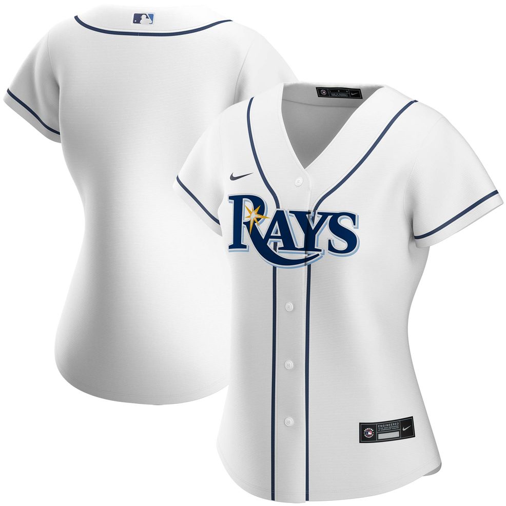 Men's Tampa Bay Rays Nike White Home Replica Team Jersey