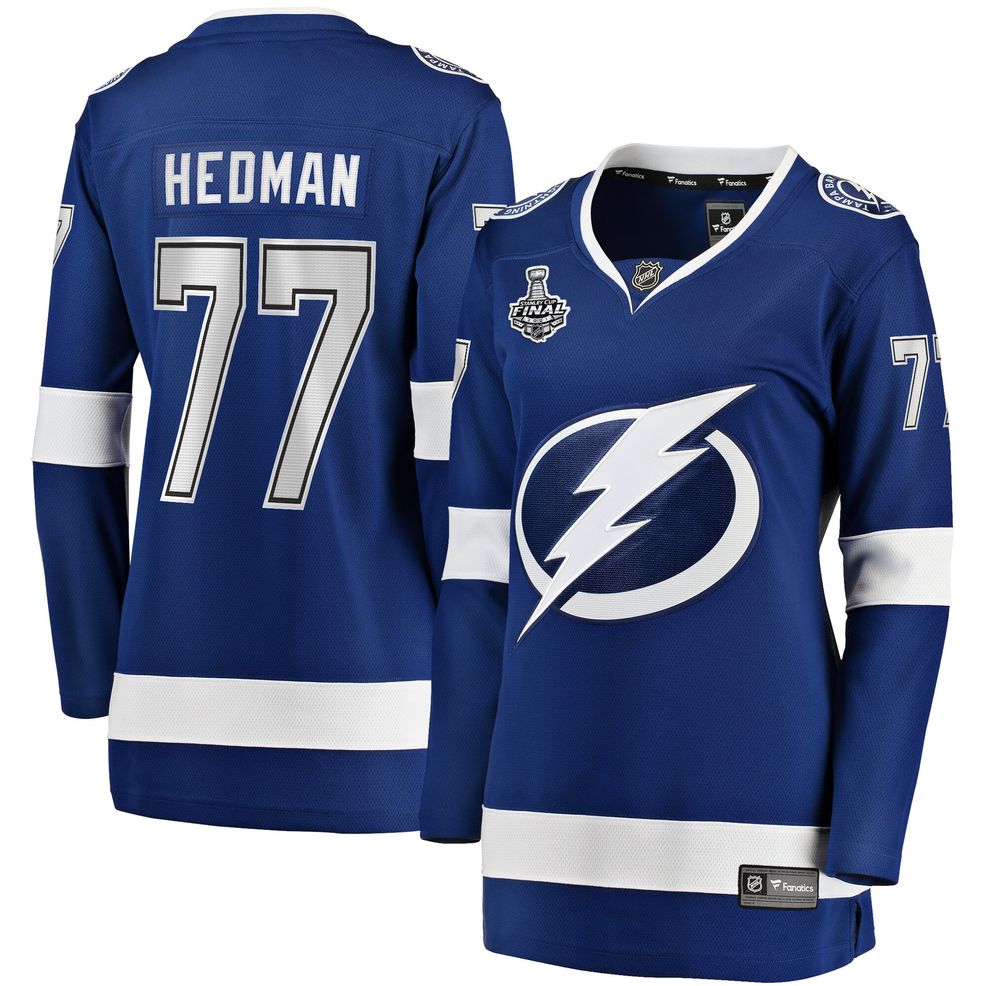 Shop Tampa Bay Lightning Victor Hedman 2021 Stanley Cup Champions